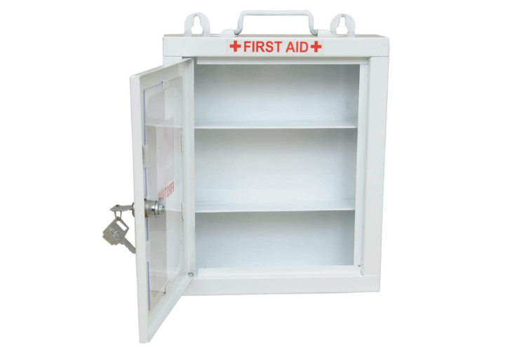 First Aid Storage Kits for Every Home - Lepose Wall Mountable Metal First Aid Box