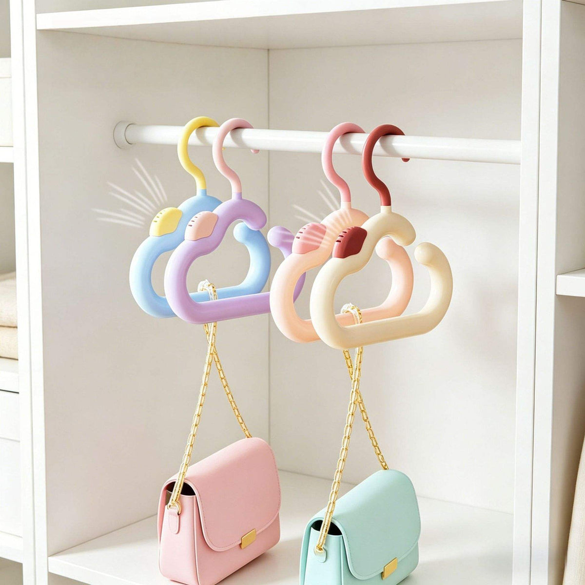 Cloud-Shaped Closet Organizer Hanger (Pack of 2)