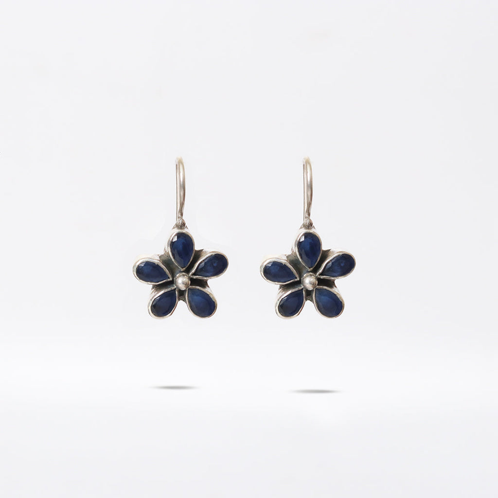 Hydro Blue Sapphire Hook Earrings