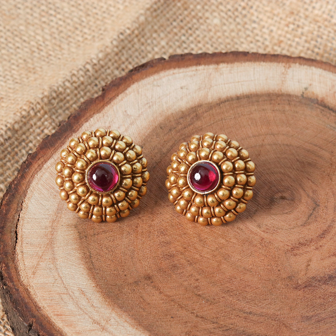 Traditional Gold Plated Studds