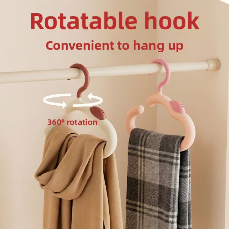 Cloud-Shaped Closet Organizer Hanger (Pack of 2)