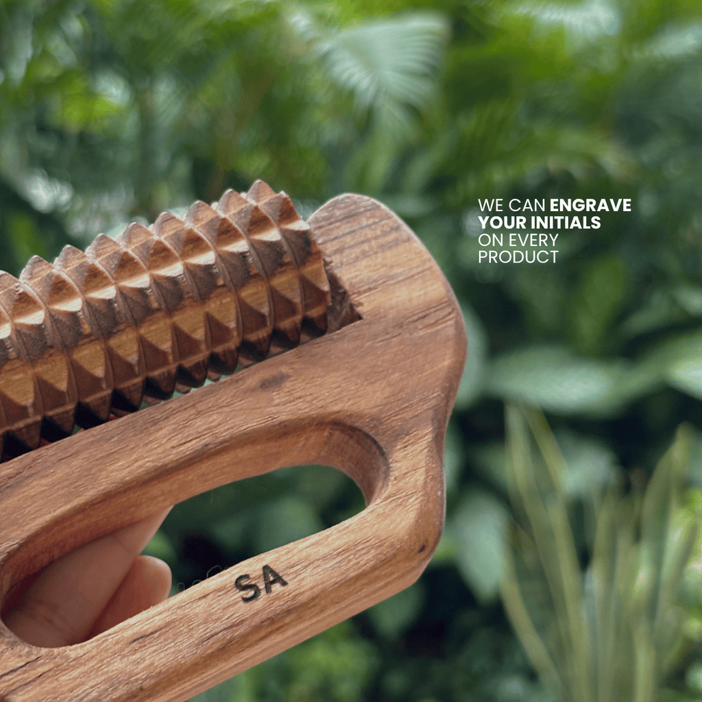 Wooden Cellulite Massage Tool.