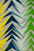 Hand Tufted Rug | Grey, Navy & Green | Wool | Nexarise by Rugfine
