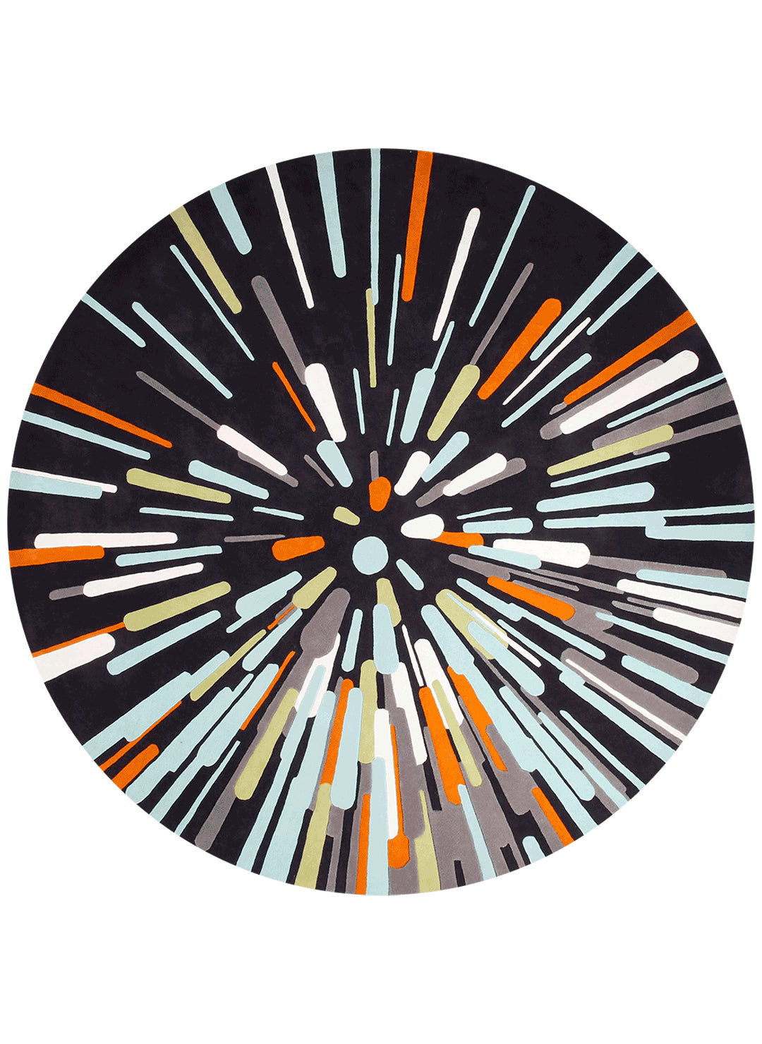 Subite Square Rug | Warp Speed Hand Tufted New Zealand Wool | Rugfine